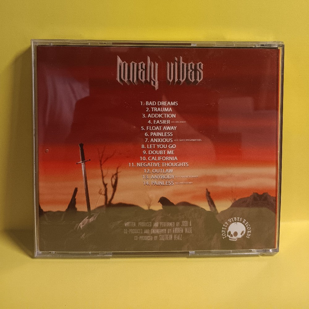 Josh A SIGNED - Lobely Vibes CDr - 2021 - New - NM - CDs