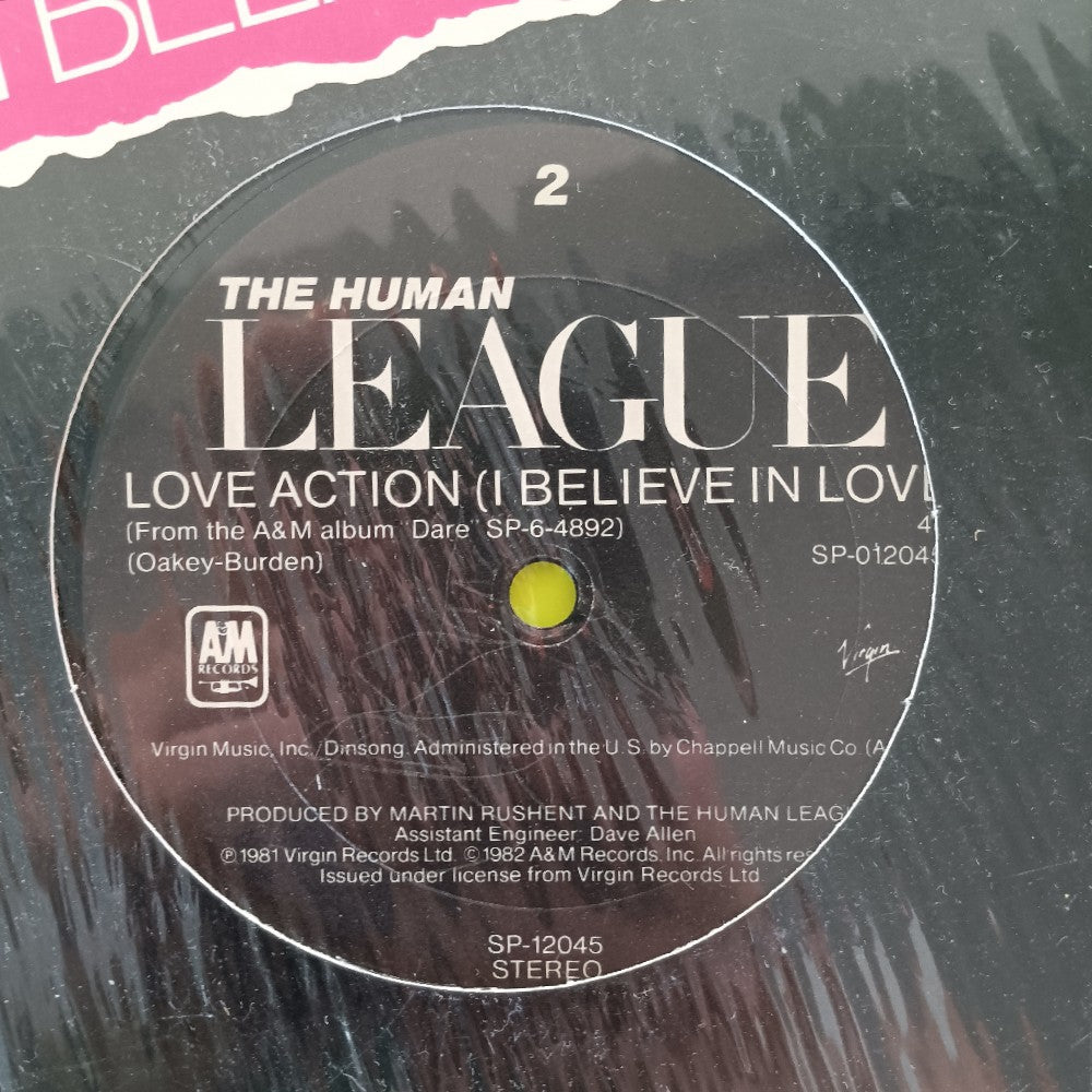 Human League - Don't You Want Me Extended Dance Mix 12" - 1982 - SP 12045 - Used - VG++ - Vinyl