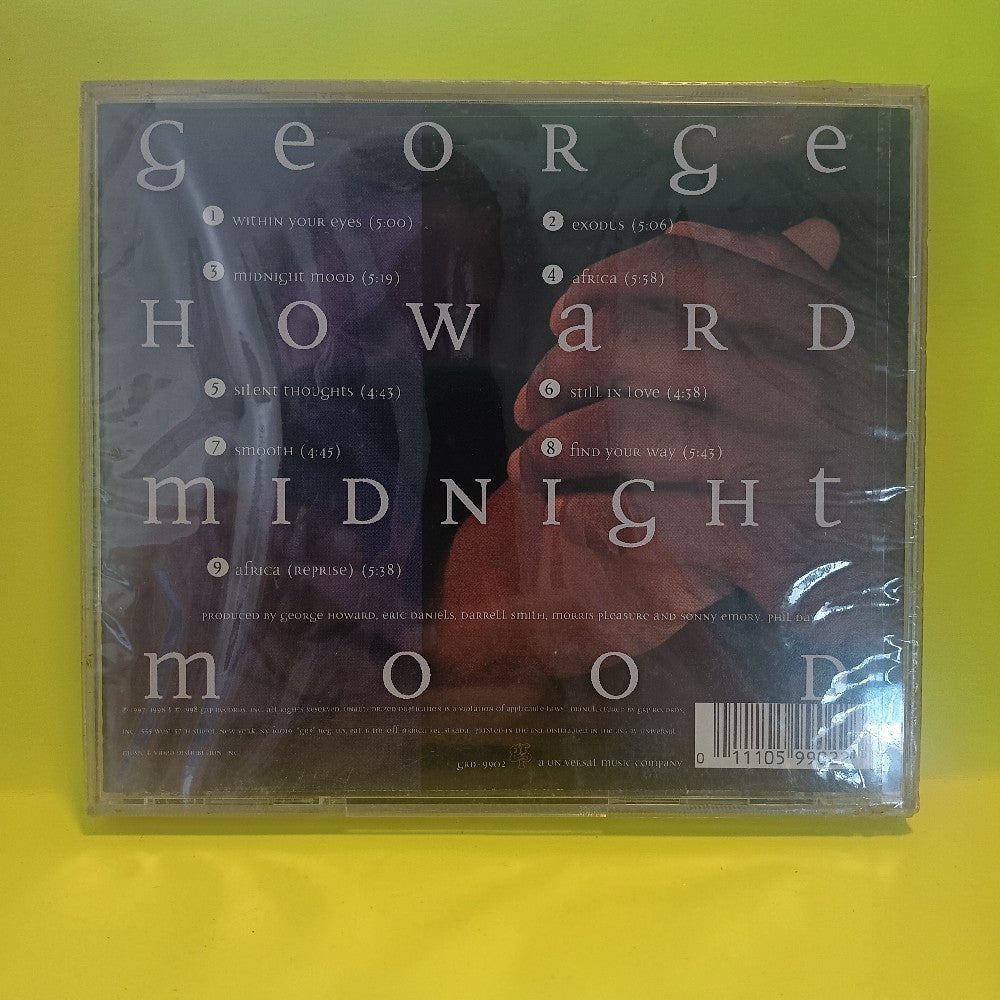 George Howard - Midnight Mood - 1998 - GRD-9902 - New - Sealed - CDs