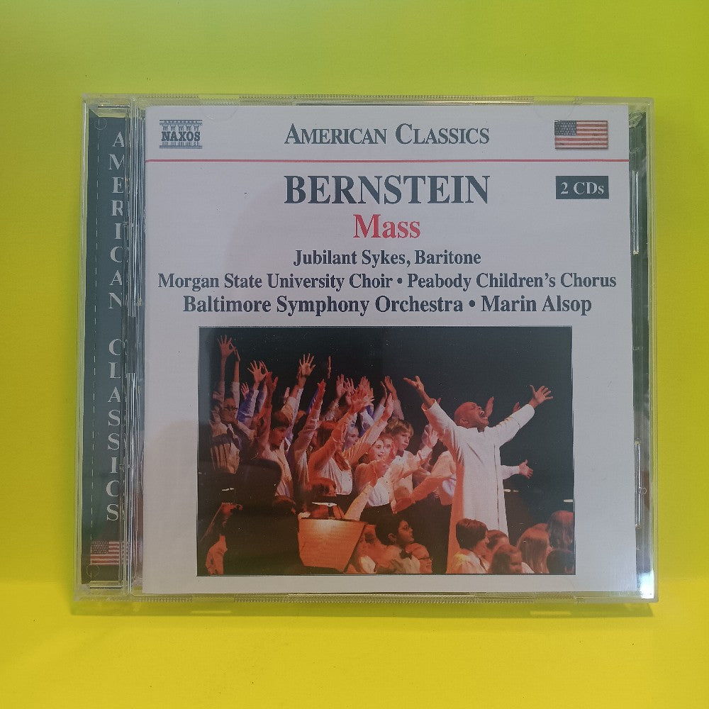 Jubilant Sykes Marin Alsop - Bernstein: Mass 2 CD GERMANY - 2009 - 8.559622-23 - Used - EX - CDs