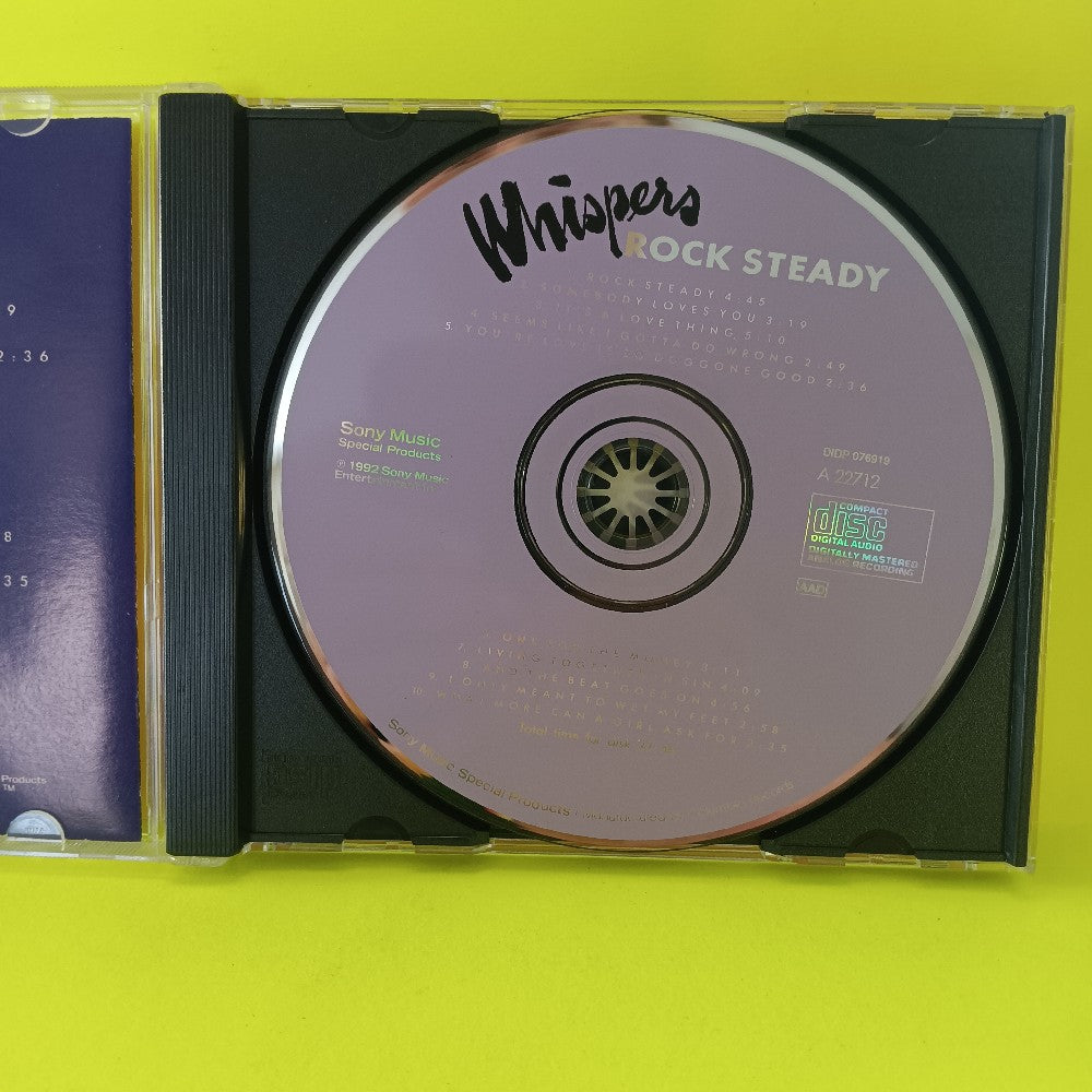 The Whispers - Rock Steady - 1992 - A 22712 - Used - EX - CDs