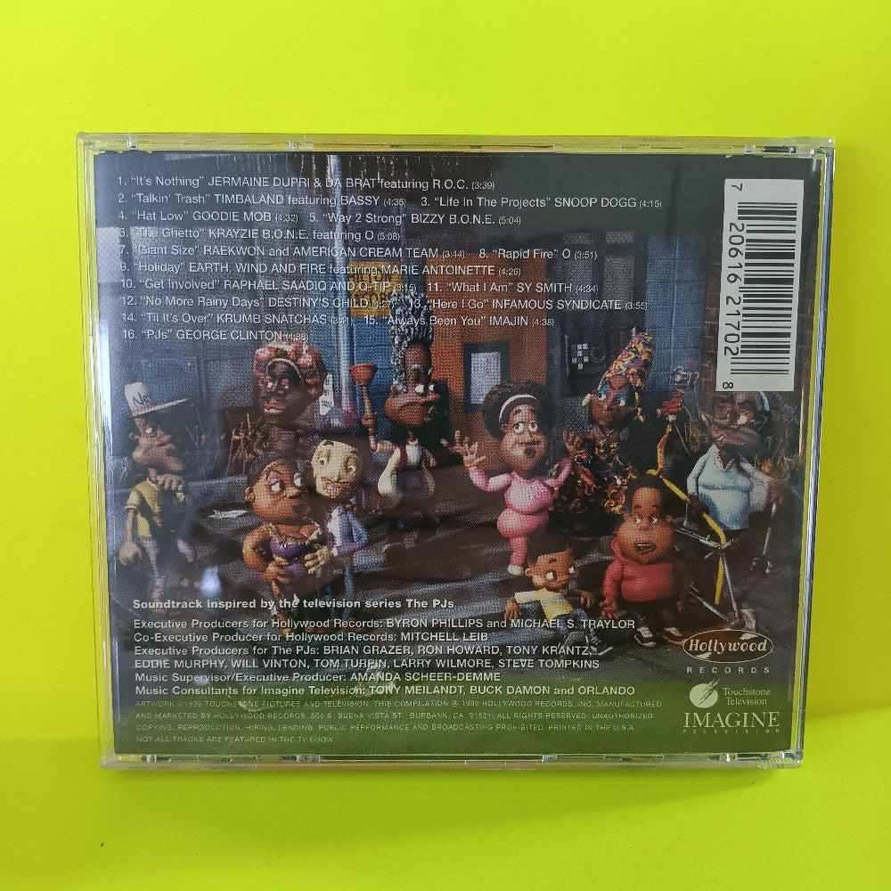 Various - The PJs (Music From & Inspired By The Hit Television Series) - 1999 - HR-62170-2 - Used - VG++ - CDs