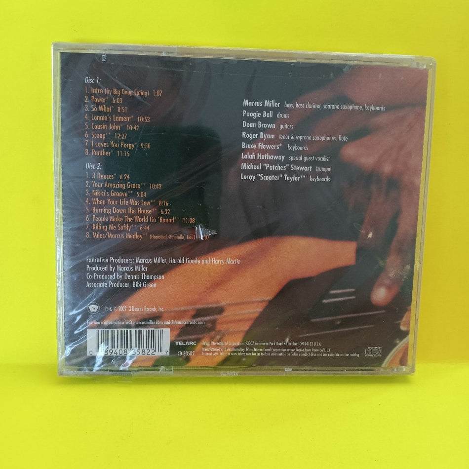 Marcus Miller - The Ozell Tapes The Official Bootleg 2CD - 2003 - CD-83582 - New - Sealed - CDs