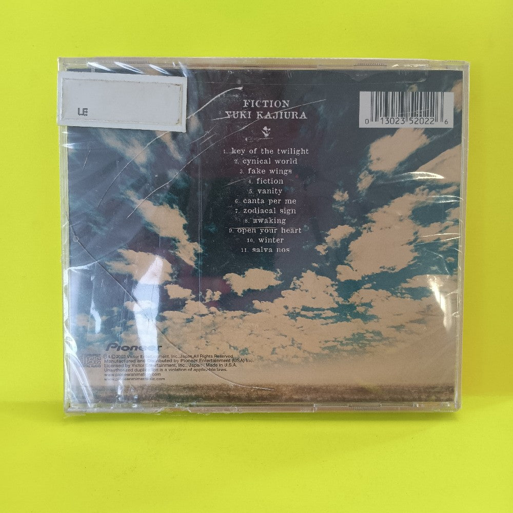 Yuki Kajiura - Fiction - 2003 - 5202-2 - New - Sealed - CDs
