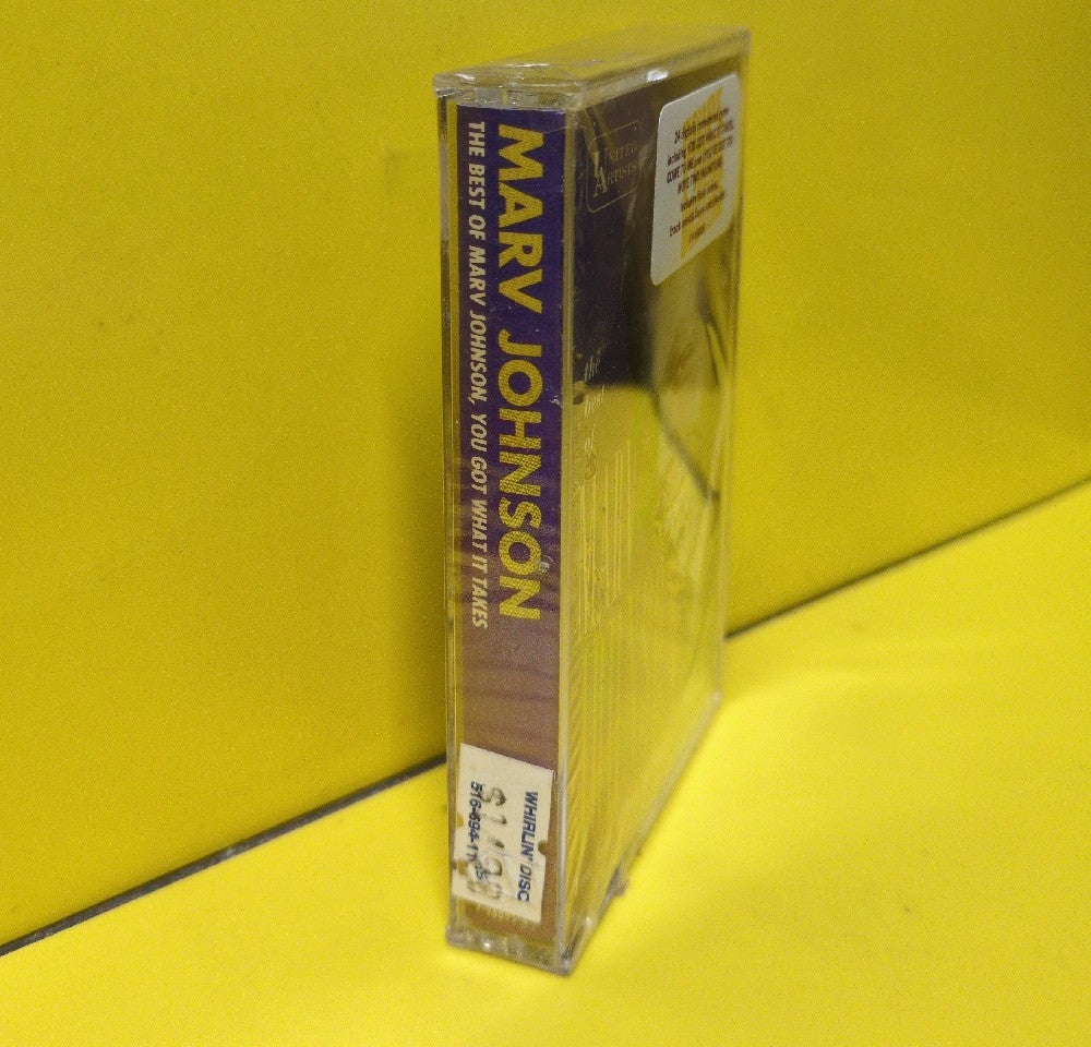 Marv Johnson - The Best Of Marv Johnson: You Got What It Takes - 1992 - 7-98895-4 9 - New - Sealed - Cassettes