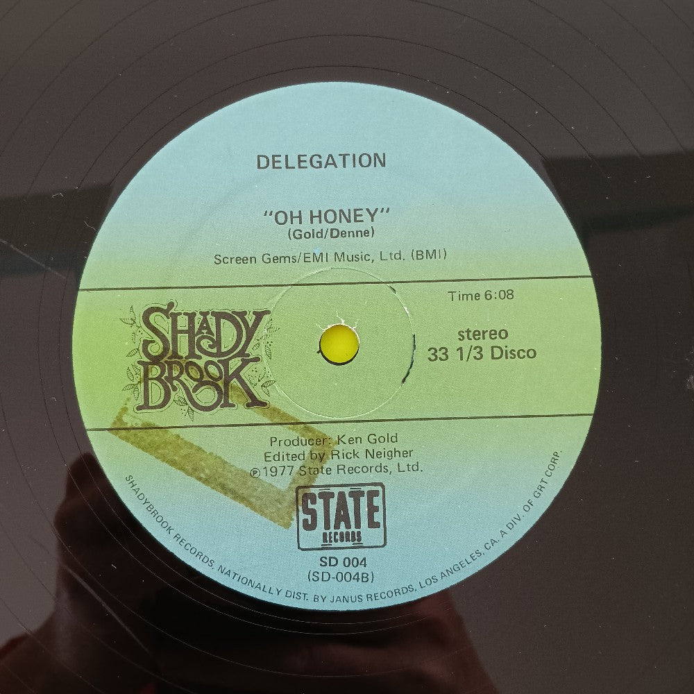 Delegation - The Promise Of Love/ Soul Trippin 12" - 1978 - SD004 - Used - VG+ - Vinyl