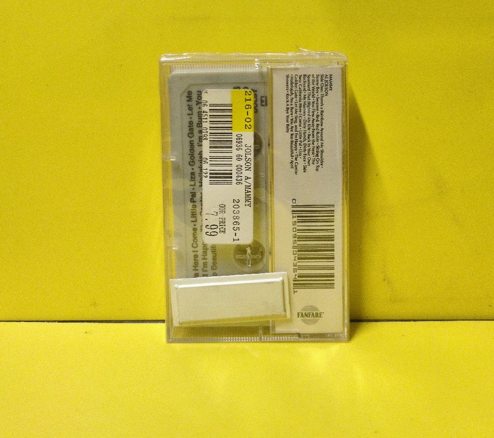 Al Jolson - Mammy - 1988 - PCD 436 - New - Sealed - Cassettes