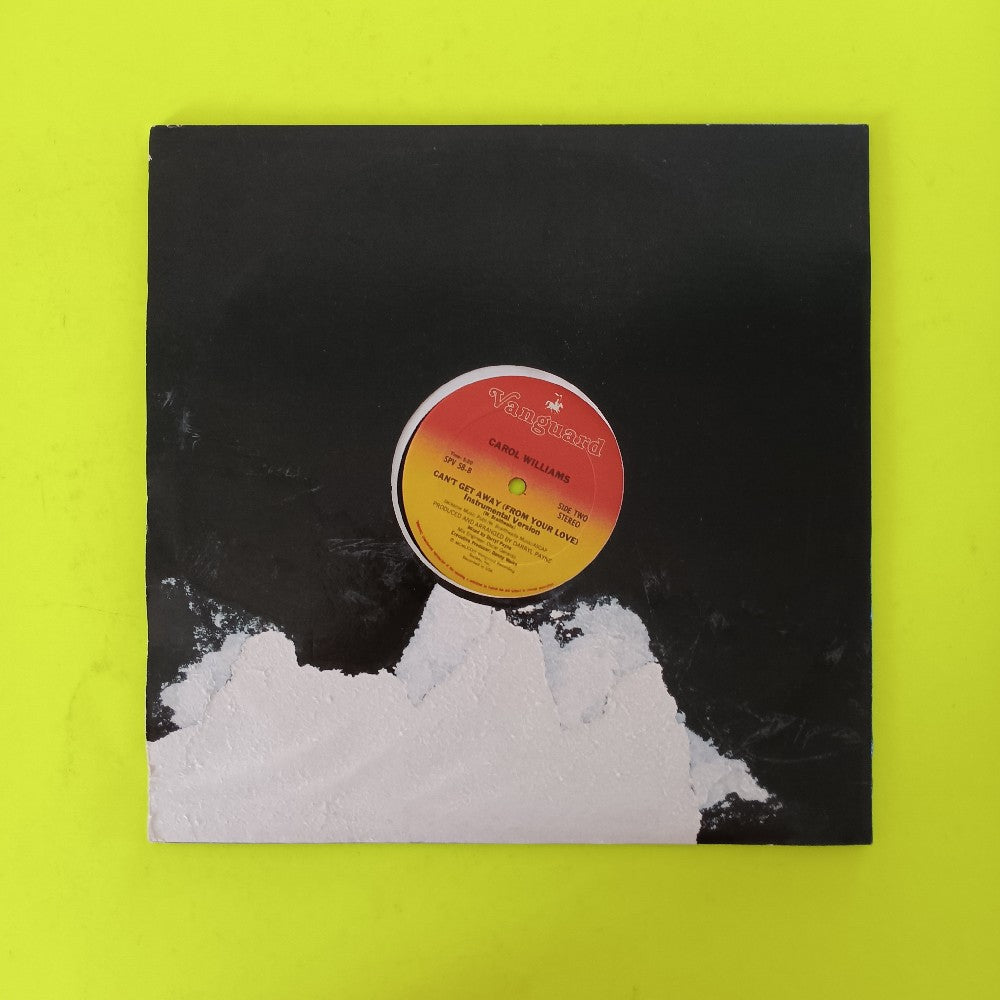 Carol Williams - Can't Get Away (From Your Love) 12" - 1982 - SPU 58 - Used - VG+ - Vinyl