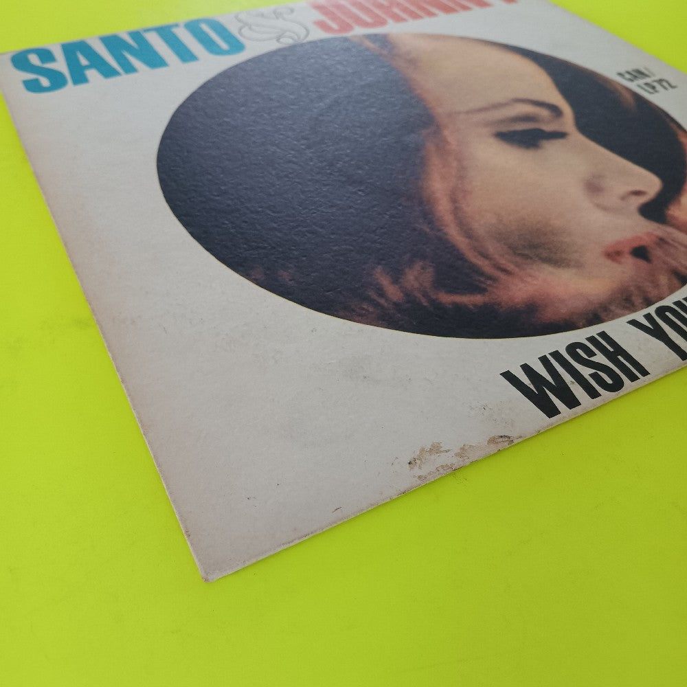 Santo & Johnny - Wish You Love ITALY - 1964 - CAN/LP72 - Used - VG+ - Vinyl