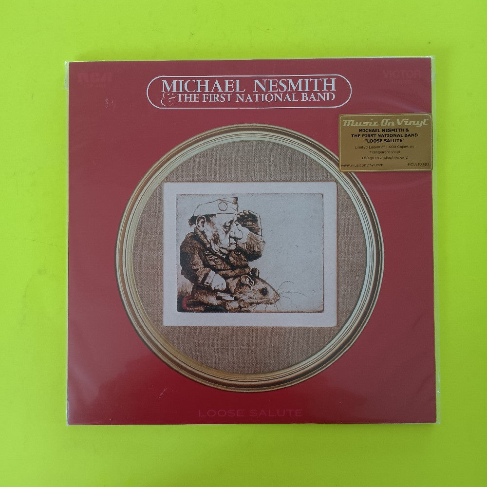 Michael Nesmith & The First National Band - Loose Salute LIMITED TRANSPARENT #ED - 2019 - MOVLP2383 - New - Sealed - Vinyl