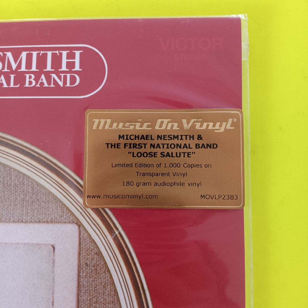 Michael Nesmith & The First National Band - Loose Salute LIMITED TRANSPARENT #ED - 2019 - MOVLP2383 - New - Sealed - Vinyl