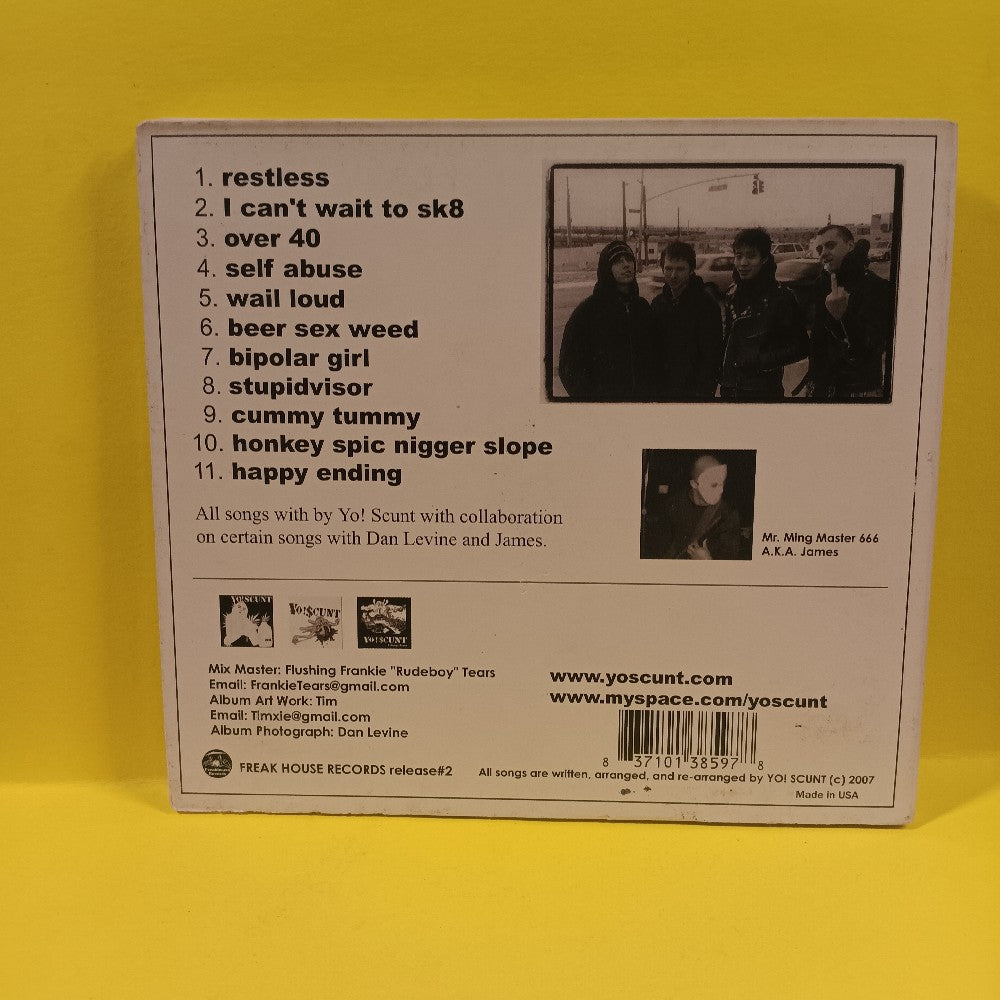 Yo Scunt - Yo! Yo! Yo! EP 2007  - 2007 - Release#2 - Used - VG+ - CDs
