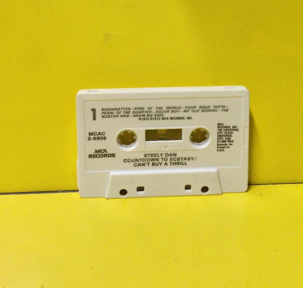 Steely Dan - Countdown To Ecstasy / Can't Buy A Thrill - 1982 - MCAC2-6906 - Used - EX - Cassettes - White Tape Shell