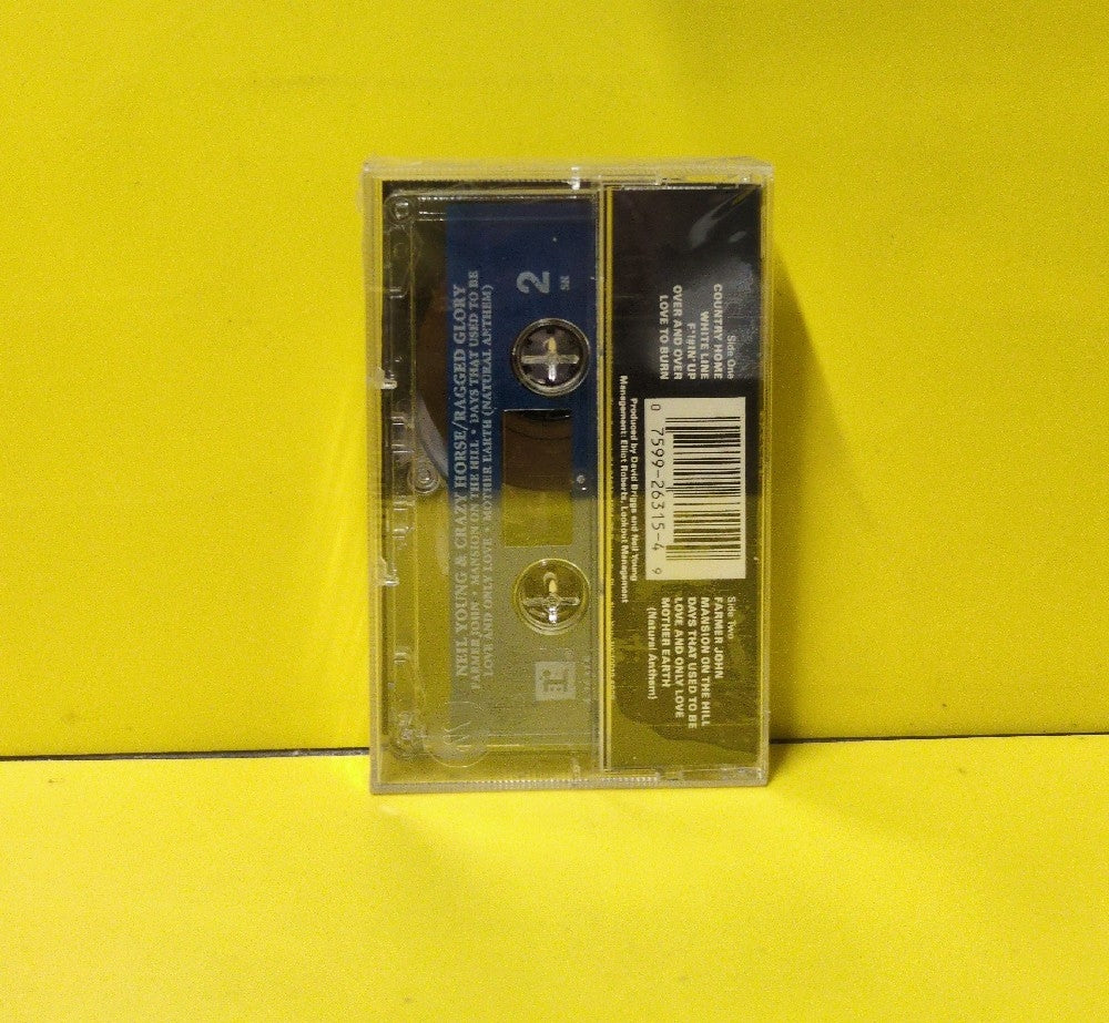 Neil Young, Crazy Horse - Ragged Glory - 1990 - 9 26315-4 - New - Sealed - Cassettes