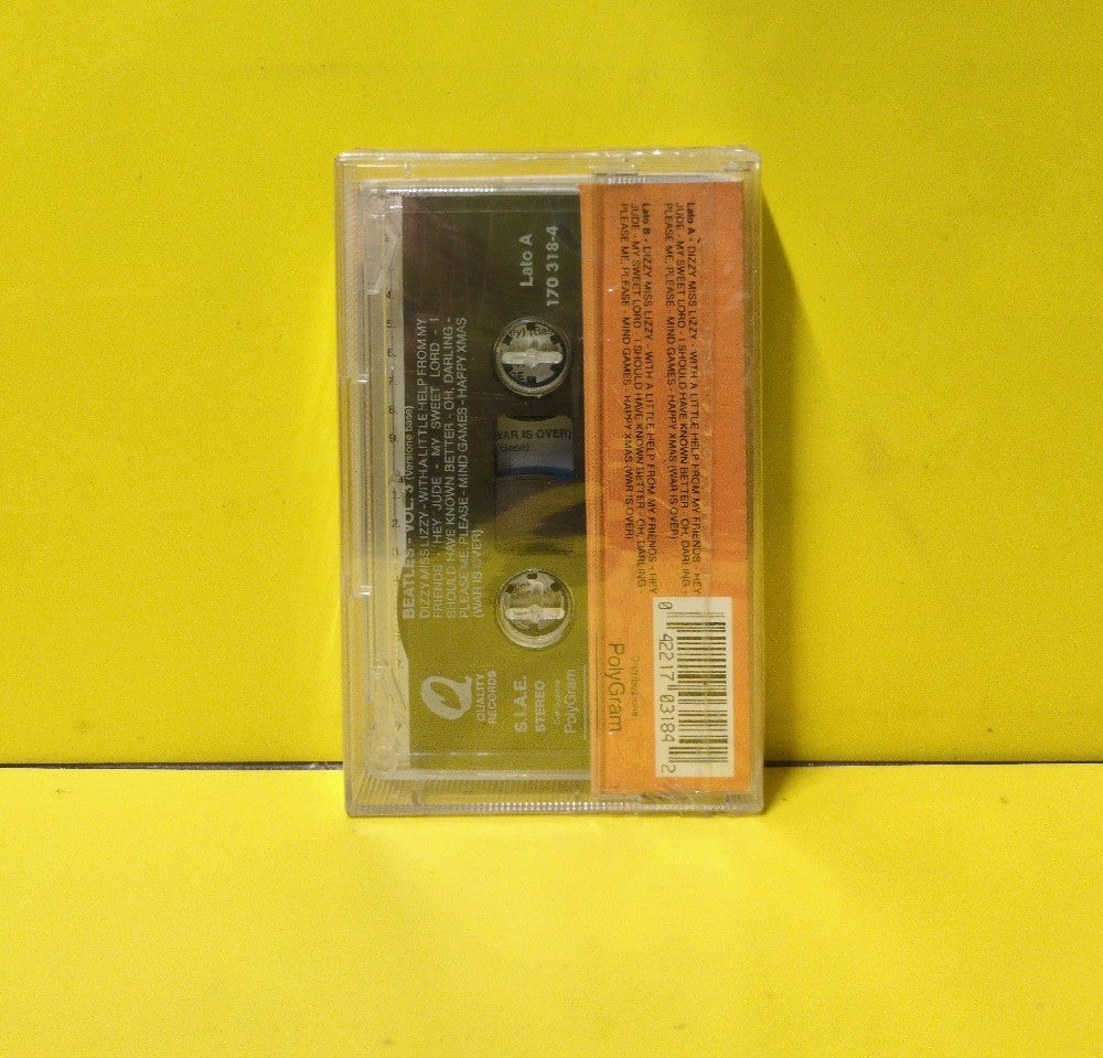 Beatles - Karaoke: The Beatles Vol. 3 - 170 318-4 - New - Sealed - Cassettes - Italy Import
