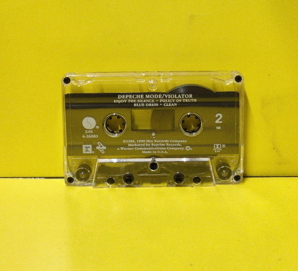 Depeche Mode - Violator - 1990 - 9 26081-4 - Used - EX - Cassettes - SR