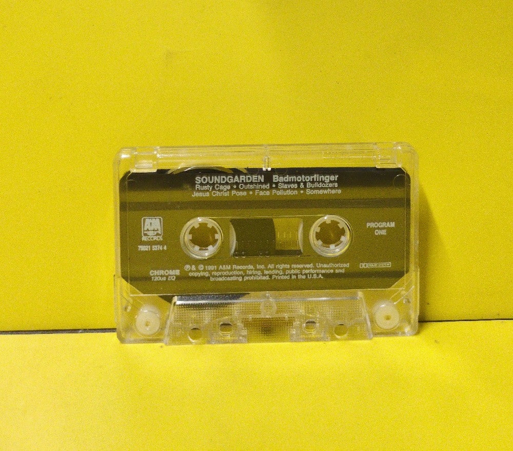 Soundgarden - Badmotorfinger - 1991 - CS 5374 - Used - EX - Cassettes - CRC Club Edition