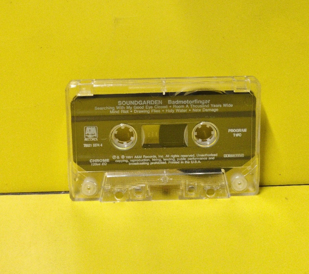 Soundgarden - Badmotorfinger - 1991 - CS 5374 - Used - EX - Cassettes - CRC Club Edition