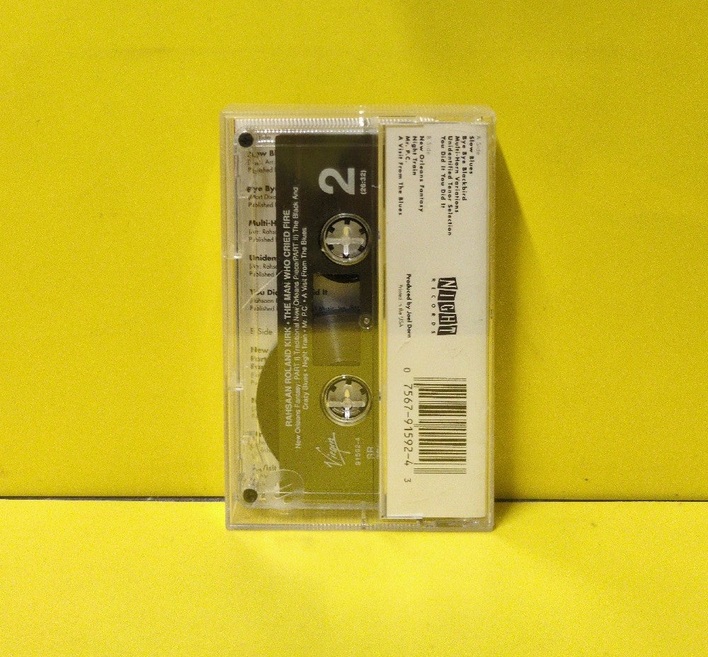 Roland Kirk - The Man Who Cried Fire - 1991 - 4-91592 - Used - EX - Cassettes