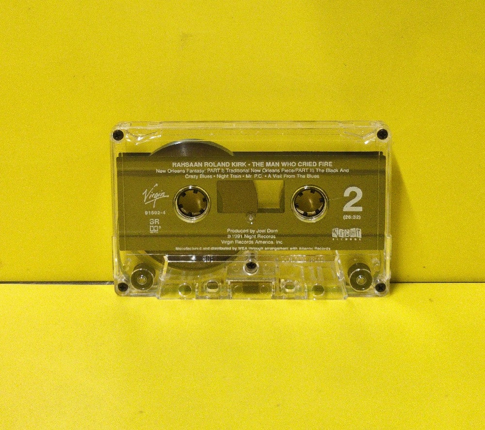 Roland Kirk - The Man Who Cried Fire - 1991 - 4-91592 - Used - EX - Cassettes