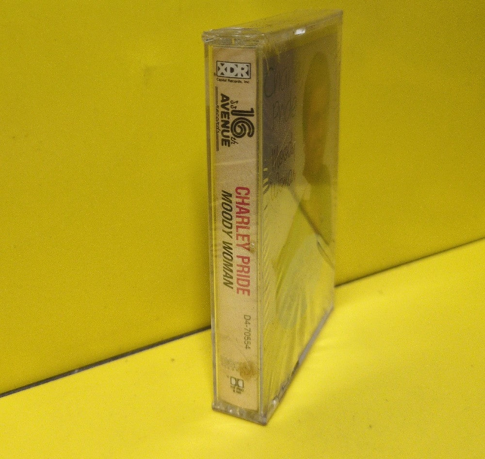 Charley Pride - Moody Woman - 1989 - D4-70554 - New - Sealed - Cassettes