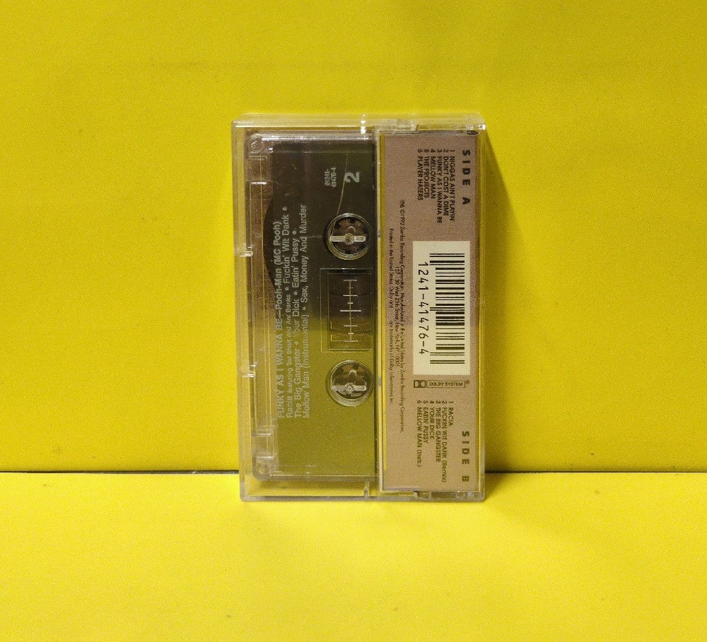Pooh-Man - Funky As I Wanna Be - 1992 - 01241-41476-4 - Used - EX - Cassettes