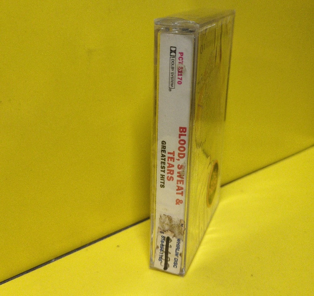 Blood, Sweat And Tears - Blood, Sweat & Tears Greatest Hits - PCT 31170 - New - Sealed - Cassettes - Reissue - Clear Tape Shell