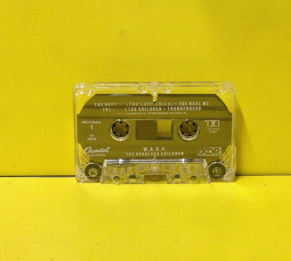 W.A.S.P. - The Headless Children - 1989 - C4-48942 - Used - EX - Cassettes