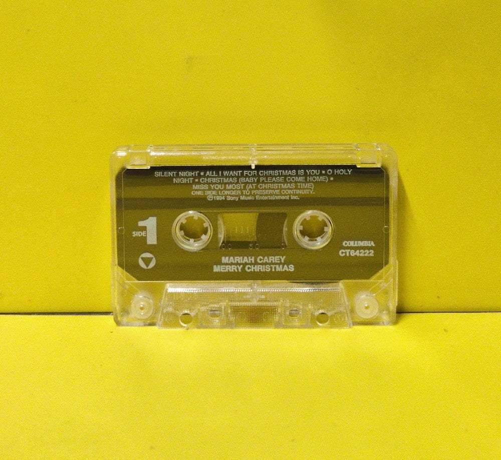 Mariah Carey - Merry Christmas - 1994 - CT 64222 - Used - EX - Cassettes