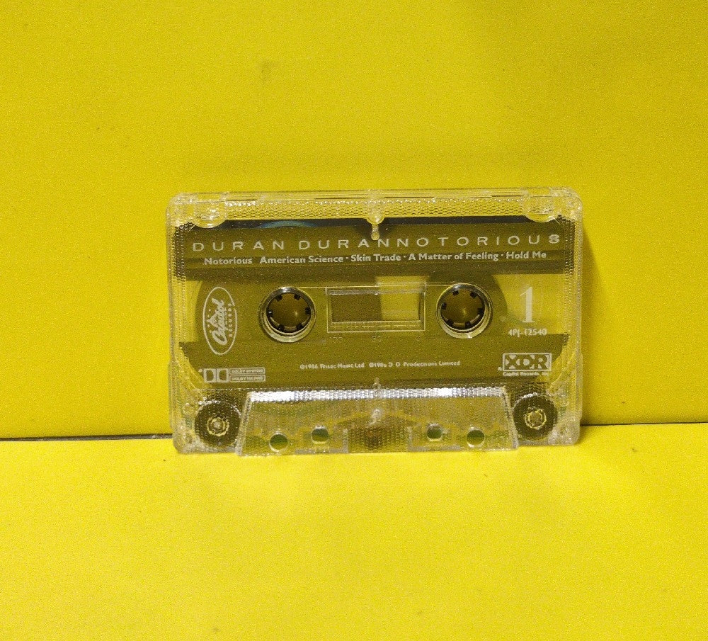 Duran Duran - Notorious - 1986 - 4PJ-12540 - Used - EX - Cassettes - XDR