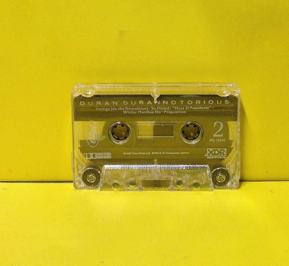 Duran Duran - Notorious - 1986 - 4PJ-12540 - Used - EX - Cassettes - XDR