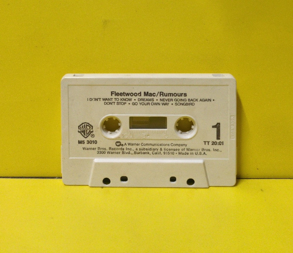 Fleetwood Mac - Rumours - M5 3010 - Used - EX - Cassettes - Reissue - Black Case - White Tape Shell