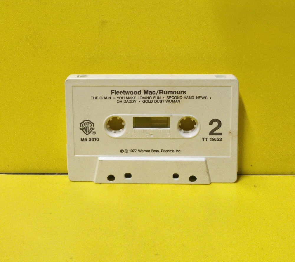 Fleetwood Mac - Rumours - M5 3010 - Used - EX - Cassettes - Reissue - Black Case - White Tape Shell