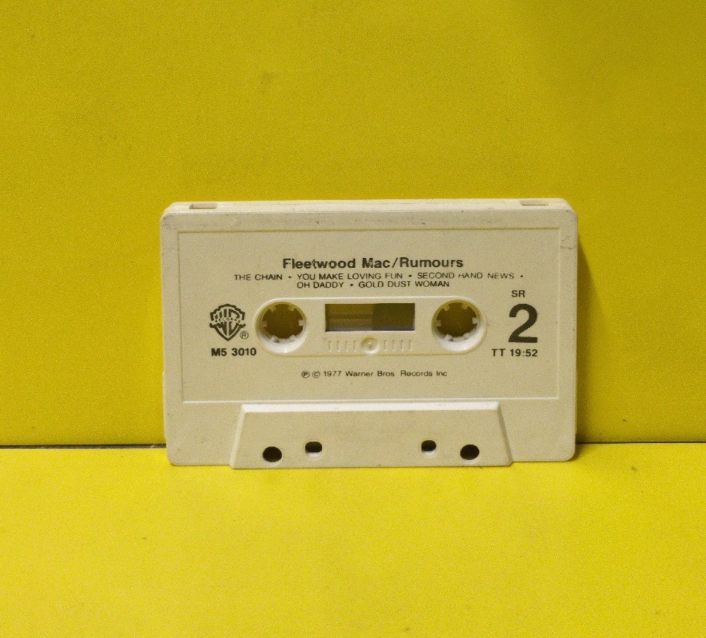 Fleetwood Mac - Rumours - M5 3010 - Used - EX - Cassettes - Reissue - Clear Case - White Tape Shell - SR