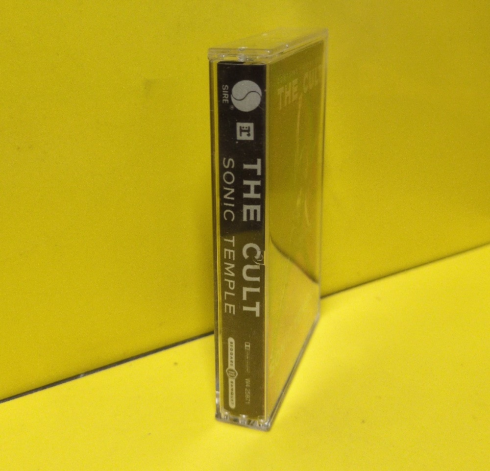 The Cult - Sonic Temple - 1989 - W4 25871 - Used - EX - Cassettes - Columbia House Club Edition - Clear Tape Shell
