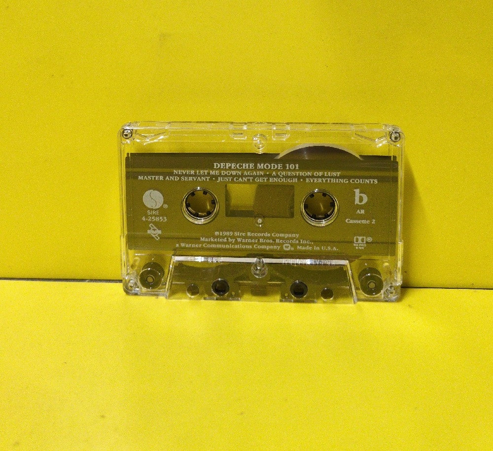 Depeche Mode - 101 (Cassette Two) - 1989 - 9 25853-4 - Used - EX - Cassettes - Tape 2 Of 2 Tape Set