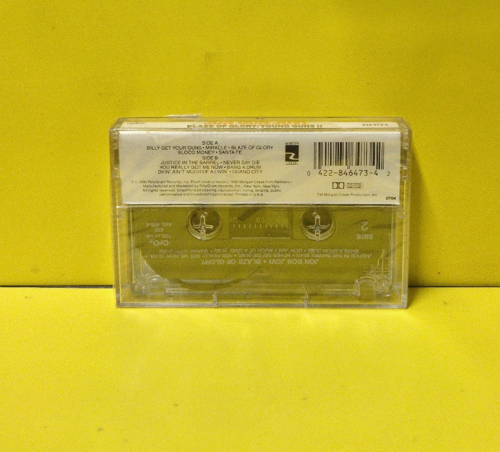 Jon Bon Jovi - Blaze Of Glory - 1990 - 422 846 473-4 - New - Sealed - Cassettes