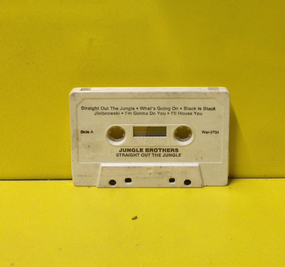 Jungle Brothers - Straight Out The Jungle - 1988 - WAR2704 - Used - EX - Cassettes