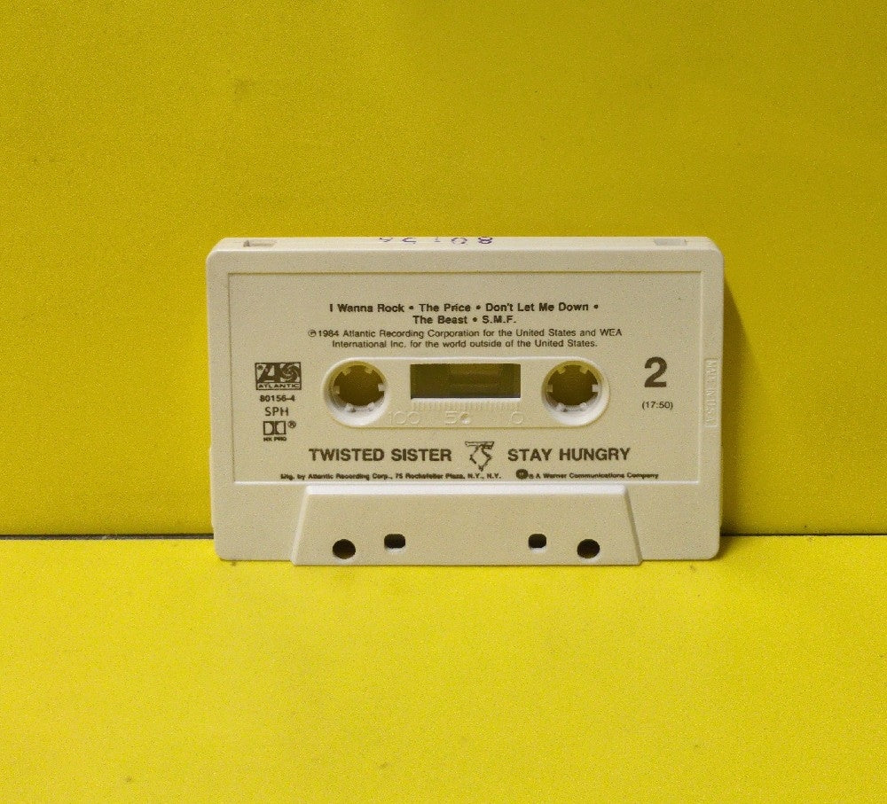 Twisted Sister - Stay Hungry - 1984 - 7 80156-4 - Used - EX - Cassettes - SPH