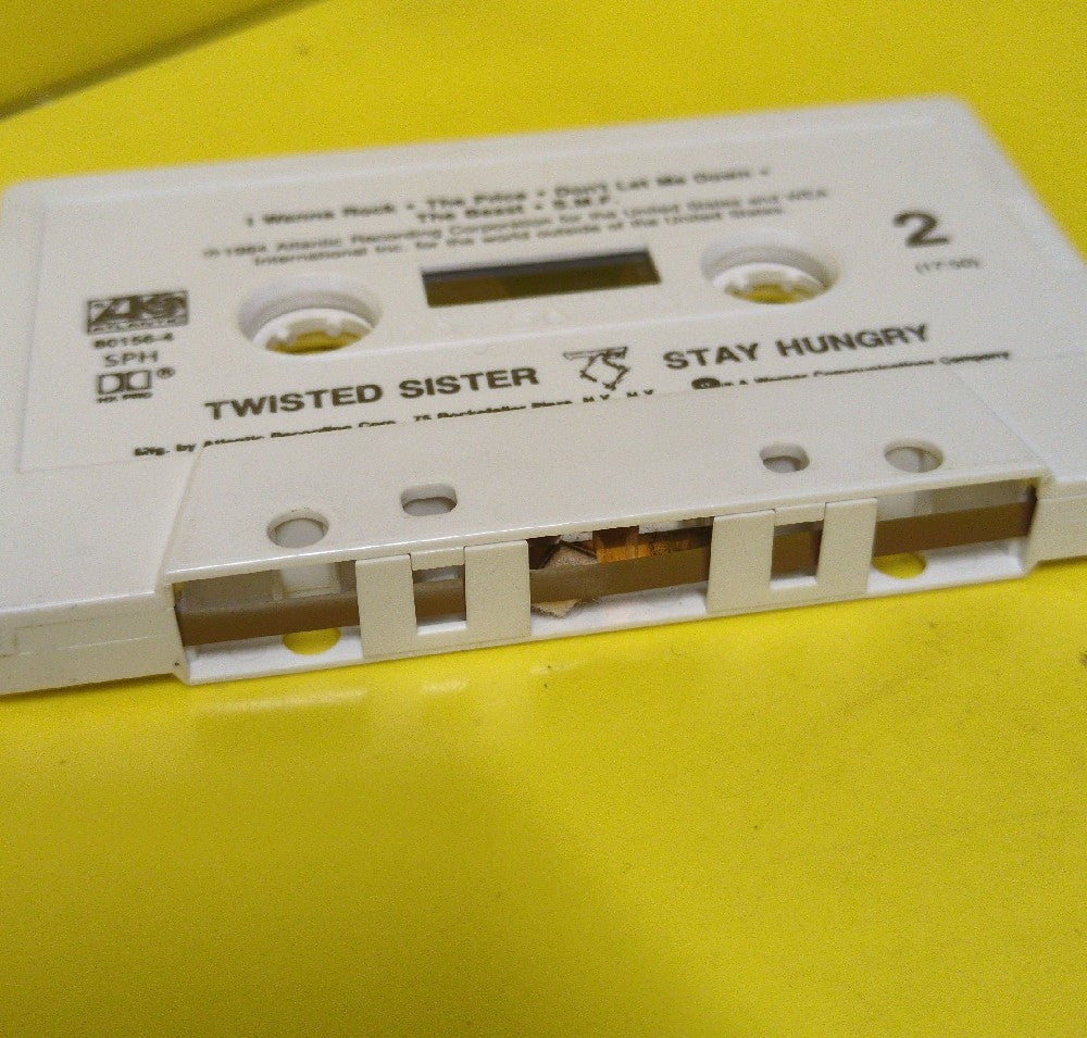 Twisted Sister - Stay Hungry - 1984 - 7 80156-4 - Used - EX - Cassettes - SPH