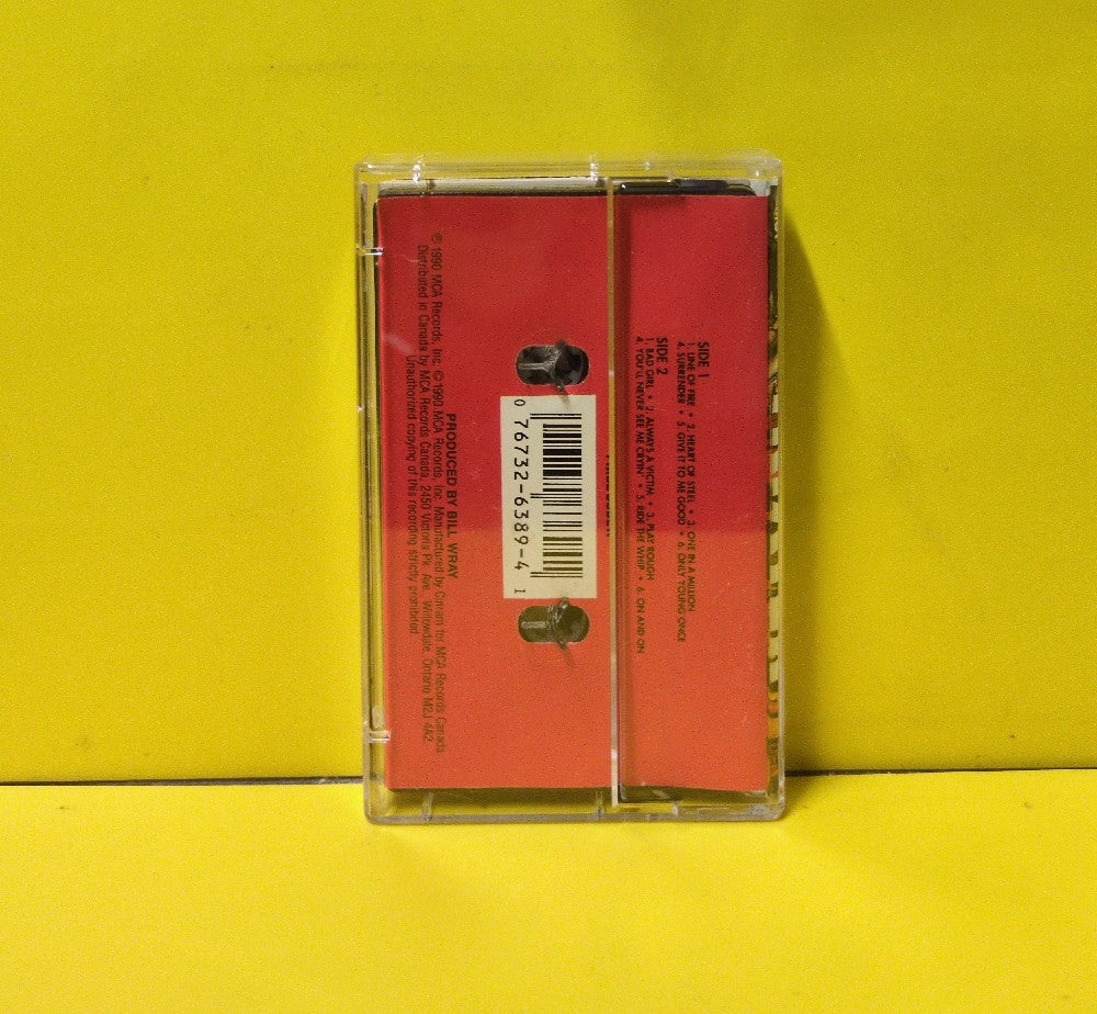 Trixter - Trixter - 1990 - MCAC-6389 - Used - EX - Cassettes - Canadian Import - Willowdale Address - Black Tape Shell