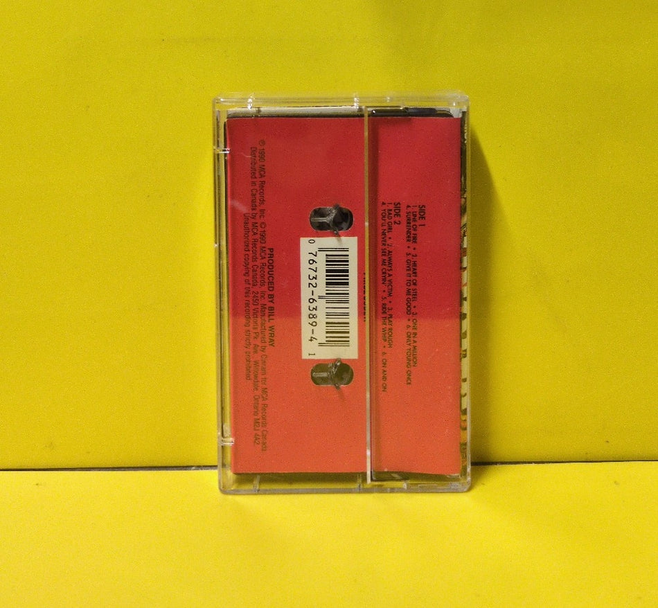 Trixter - Trixter - 1990 - MCAC-6389 - Used - EX - Cassettes - Canadian Import - Willowdale Address - Black Tape Shell