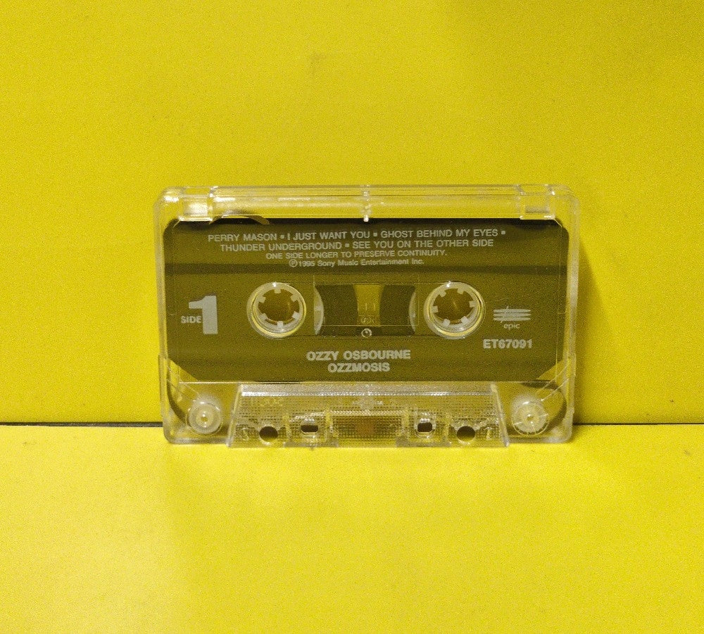 Ozzy Osbourne - Ozzmosis - 1995 - ET 67091 - Used - EX - Cassettes - Black Back Case