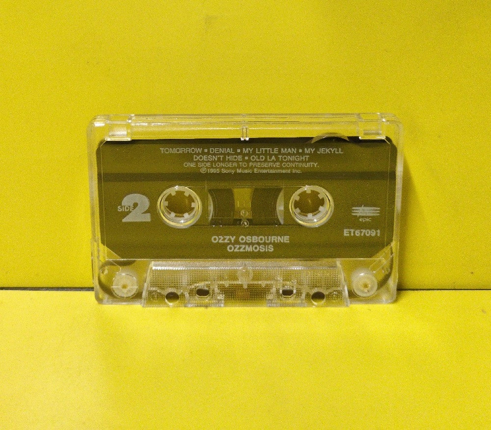 Ozzy Osbourne - Ozzmosis - 1995 - ET 67091 - Used - EX - Cassettes - Black Back Case