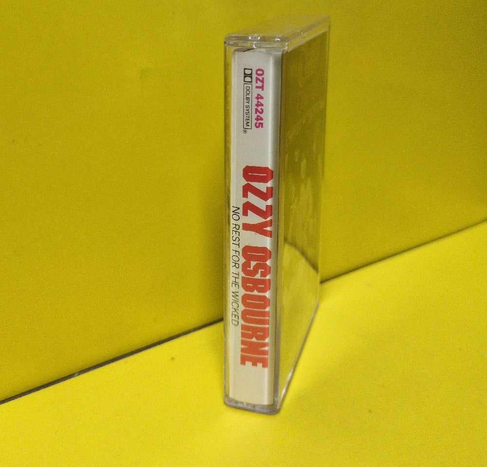 Ozzy Osbourne - No Rest For The Wicked - 1988 - OZT 44245 - Used - EX - Cassettes