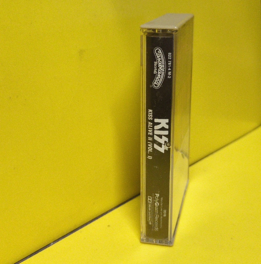 Kiss - Alive II (Volume I) - 1985 - 822 781-4 M-2 - Used - EX - Cassettes