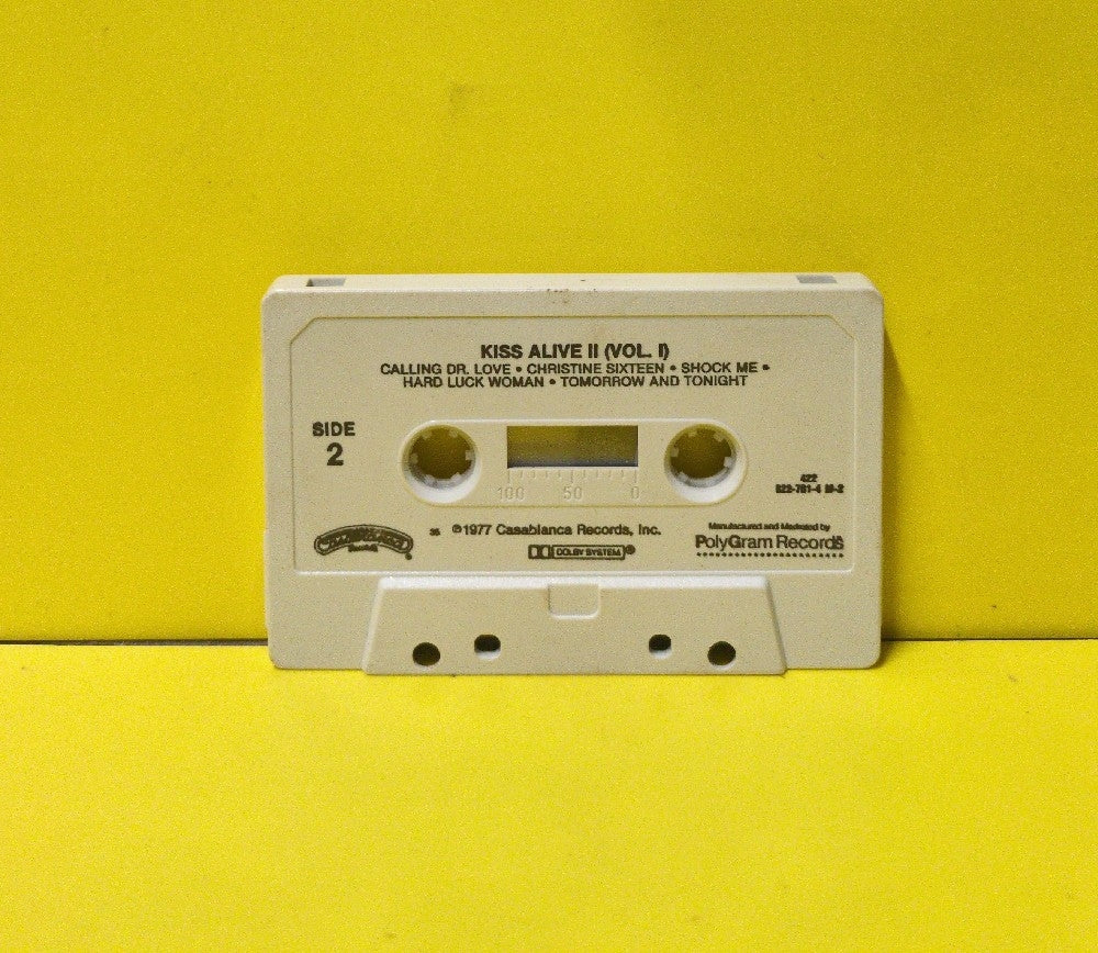 Kiss - Alive II (Volume I) - 1985 - 822 781-4 M-2 - Used - EX - Cassettes