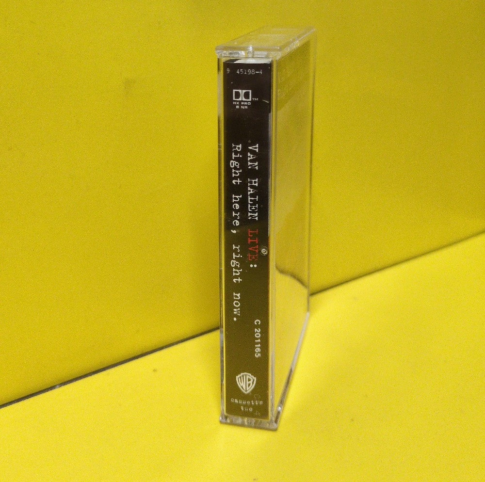 Van Halen - Live: Right Here, Right Now (Cassette Two) - 1993 - C 201165 / 9 45198-4 - Used - EX - Cassettes - BMG Club Edition