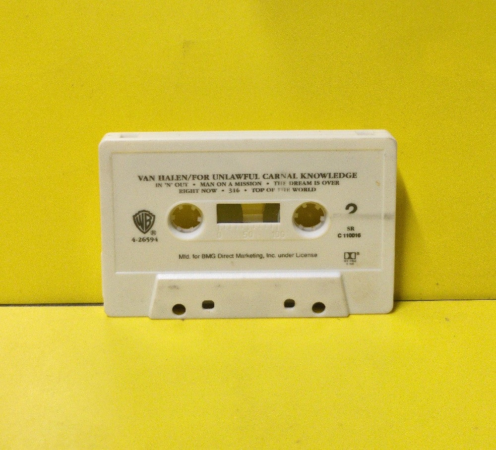Van Halen - Live: Right Here, Right Now (Cassette Two) - 1993 - C 201165 / 9 45198-4 - Used - EX - Cassettes - BMG Club Edition