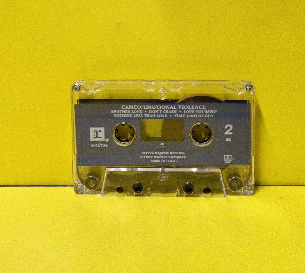 Cameo - Emotional Violence - 1992 - 9 26734-4 - Used - EX - Cassettes - SR
